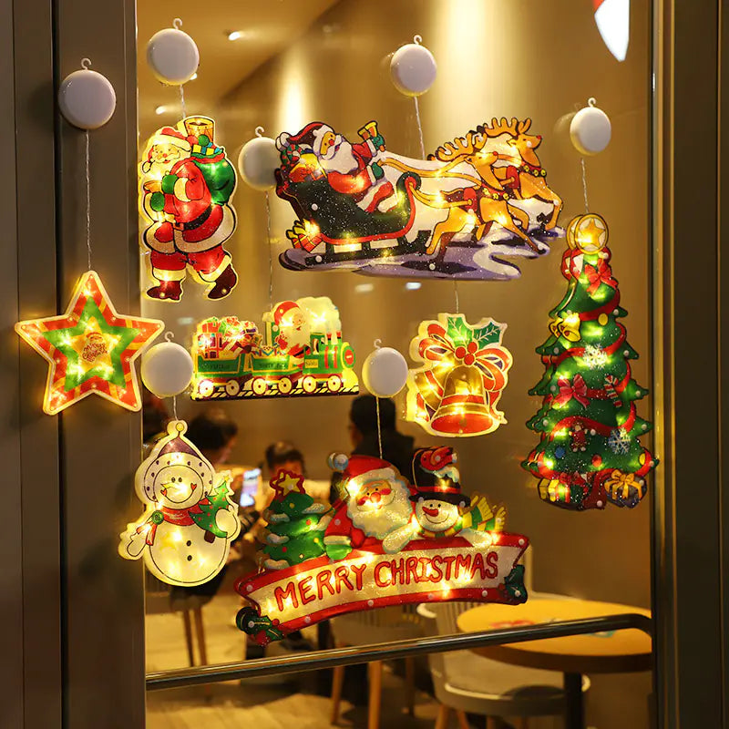 Christmas LED Suction Cup Lights
